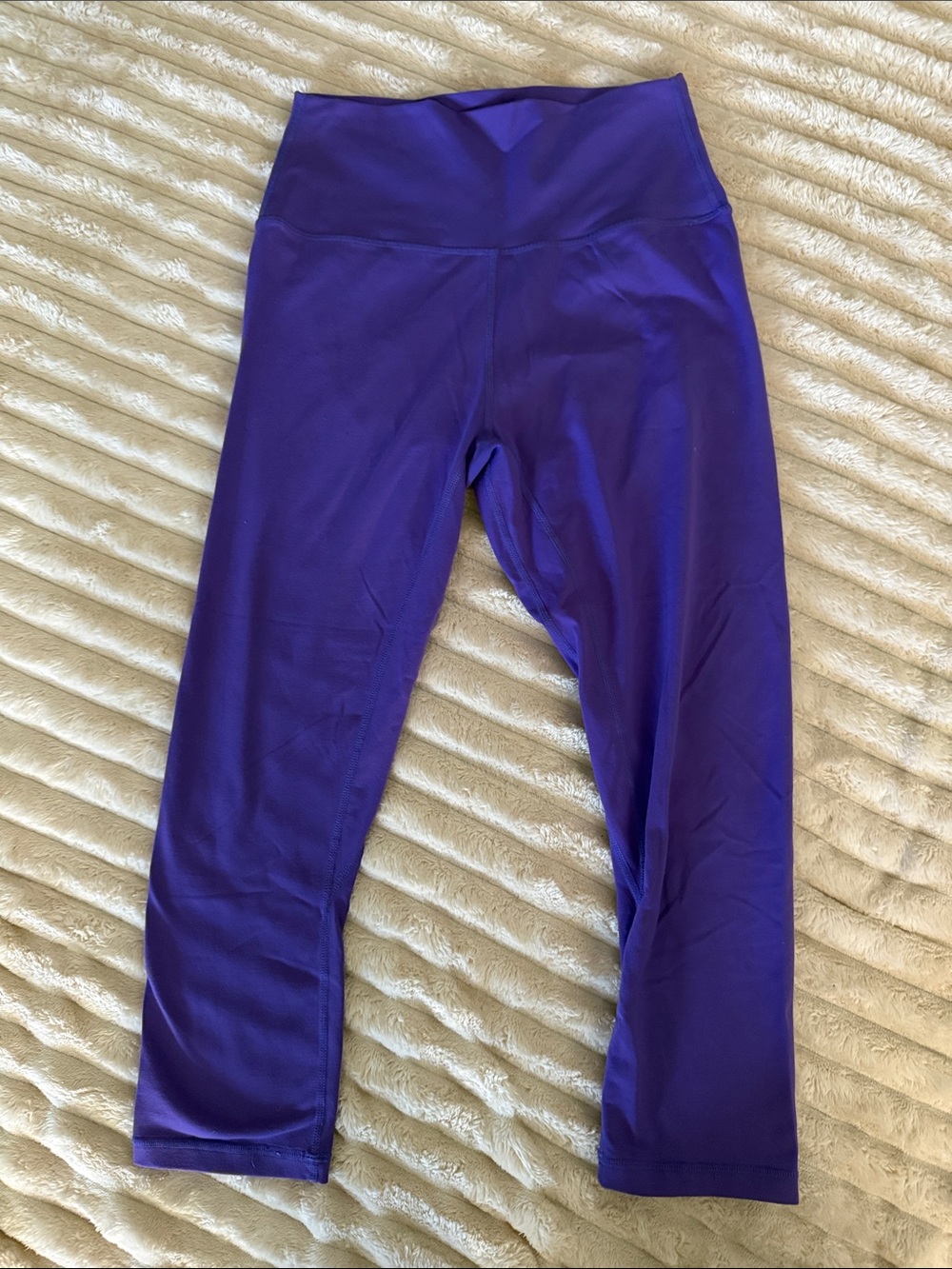 ZYIA Purple High-Waist Active Leggings